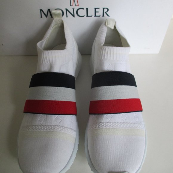 MONCLER GIROFLEE WOMENS SOCK SNEAKER SIZE 38 100% AUTHENTIC NWT - Picture 2 of 5